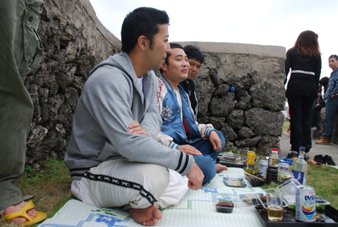 墓で十六日祭