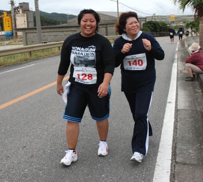 島人も走ったよ〜〜