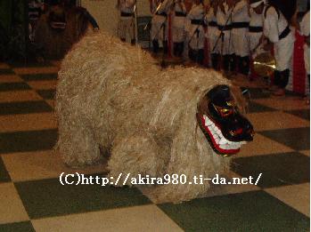 獅子舞 イタツキバラ 石垣島 大浜 獅子
