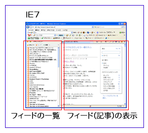 ie7フィード