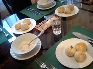 株式会社　紅濱の唐芙蓉を使ったフランス料理の試食会
