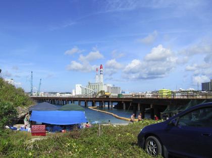 久々の西海岸道路