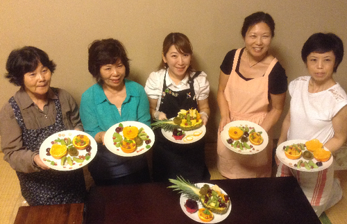 野菜ソムリエコミュニティ沖縄 交流会・総会inあいあいファーム ご報告⑦ ベジフルカッティング 野菜ソムリエコミュニティ沖縄 交流会・総会inあいあいファーム ご報告⑦ ベジフルカッティング