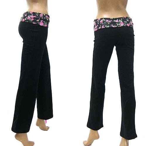 花柄yogaパンツ