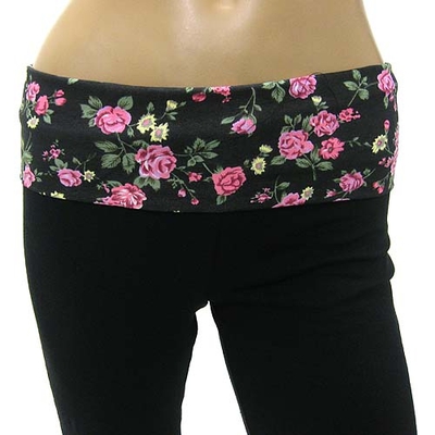 花柄yogaパンツ