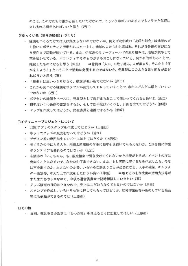 糸満市ボランティアセンター運営委員会(1回目) 糸満市ボランティアセンター運営委員会(1回目)