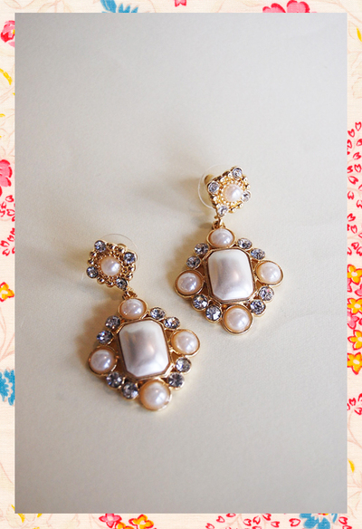 パール好きのあなたへ♡ゴージャスパーティピアス☆ パール好きのあなたへ♡ゴージャスパーティピアス☆