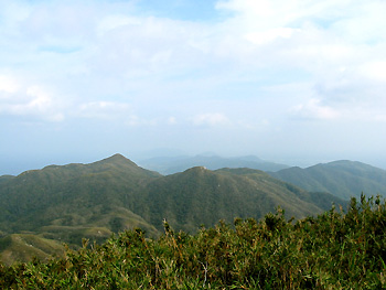 於茂登岳からの眺め