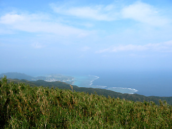 於茂登岳からの眺め