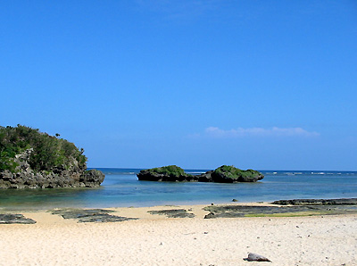 西表島　星砂の浜