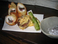 真鯵のハイカラゆかり揚げ。 2008/07/11 11:35:41