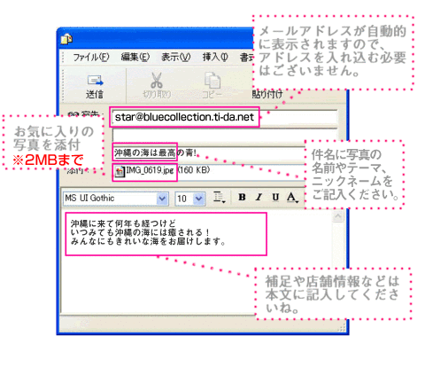 投稿の方法