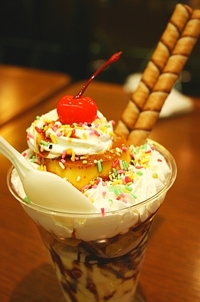 焼きプリンのパフェ 2005/06/13 11:07:00 焼きプリンのパフェ 2005/06/13 11:07:00