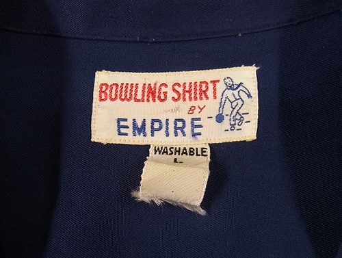 60s BOWLING SHIRT BY EMPIRE チェーンステッチ レーヨン ヴィンテージ ボーリングシャツ