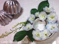 Jello Molds Ringsにお花を・・・・ 2008/10/02 05:00:00
