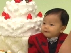 1歳の記念撮影