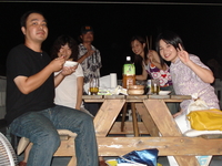 ベランダパーティー♪ 2008/07/11 02:51:44