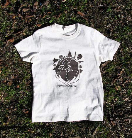 Mother earth Tシャツ