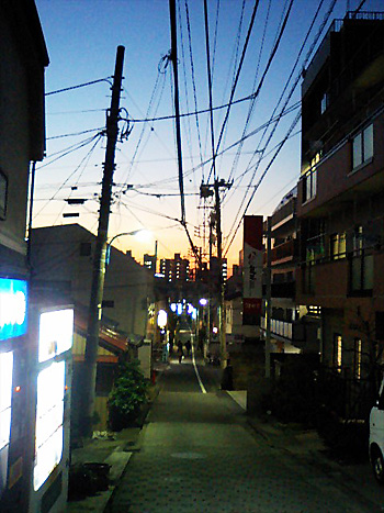 夕焼け学(西日学)