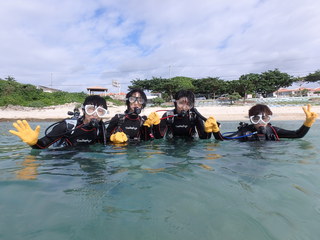 宮古島ビーチ体験ダイビング！