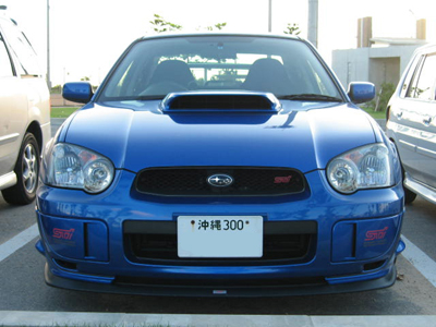 インプレッサWRCと白デミオ(その1)