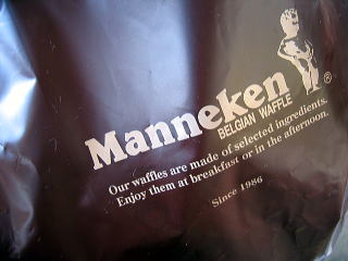 Mannekenのワッフル