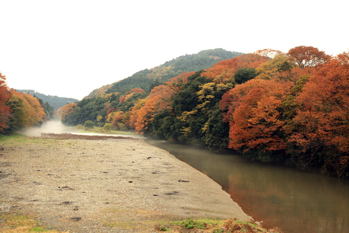 嵐山渓谷 紅葉
