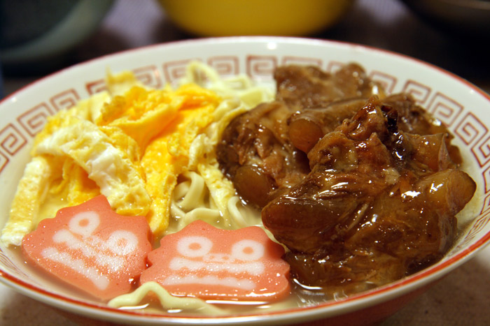 沖縄そば(自宅にて)