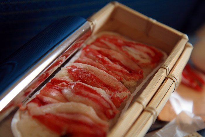 初日(行き)の朝ごはんは、空弁でしょ!!