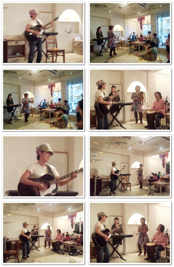 Heart of Earth Cafe 春分話音(はるわけわおん) 素敵なライブ Youtube に掲載!