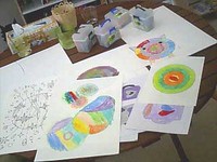 ぬり絵で占い?