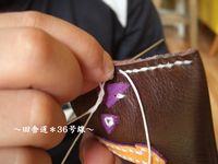 *革のカードケース*