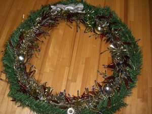 クリスマスリース試作品!