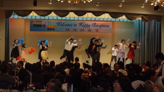 新郎新婦のお手伝い!
