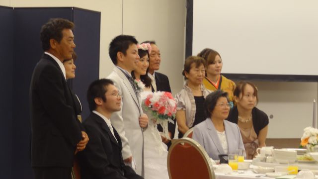 新郎新婦のお手伝い!