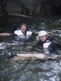 沖縄の自然ではしゃぎたい！