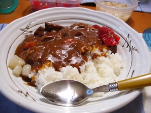 らっきょうか?福神漬けか?