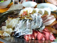 海鮮鉄板焼き・日高ケンタッキーファームにて③