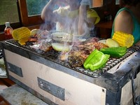 海鮮鉄板焼き・日高ケンタッキーファームにて③