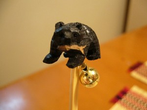 ☆木彫りの熊耳かき