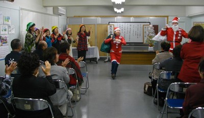 早朝のメリークリスマス
