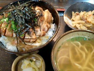 そば「川」の丼