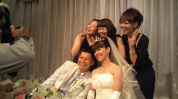 新郎新婦のお手伝い!