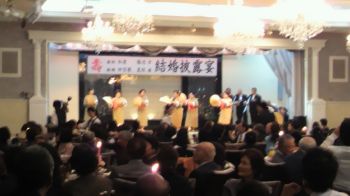 新郎新婦のお手伝い!