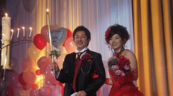 新郎新婦のお手伝い!