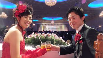 新郎新婦のお手伝い!