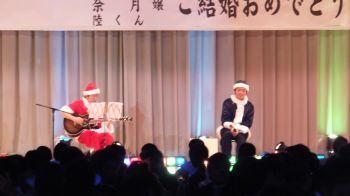 新郎新婦のお手伝い!