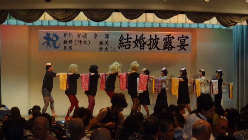 新郎新婦のお手伝い!