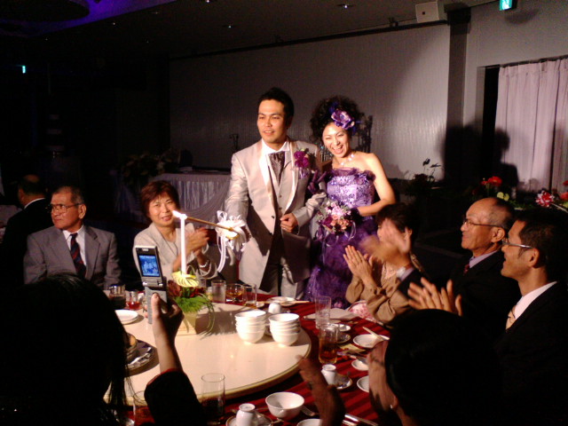 新郎新婦のお手伝い!(披露宴)