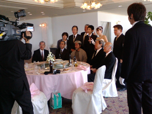 新郎新婦のお手伝い!